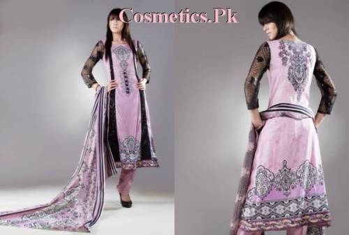 Latest Eiza Lawn Dresses For Summer By UA Textiles 2012-010