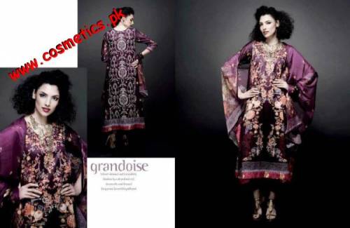 Latest Lawn Collection For Summer By Five Star 2012-010