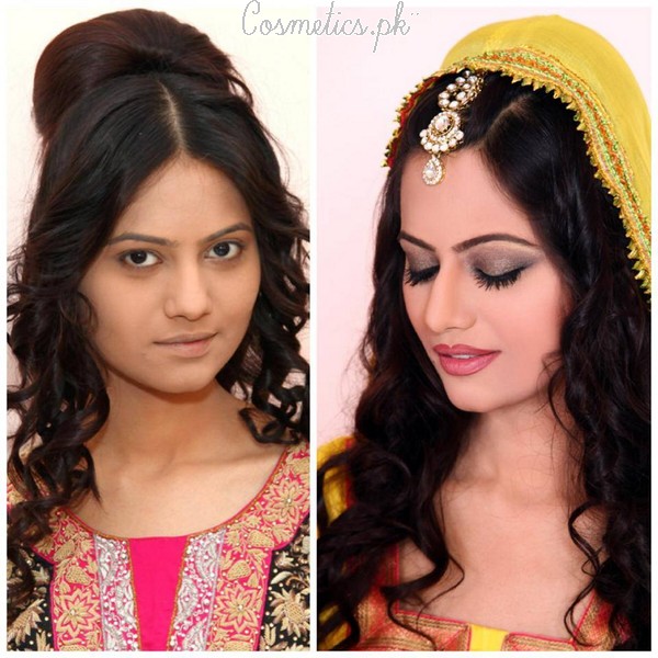 Before and After Makeup by Saira Khan 2