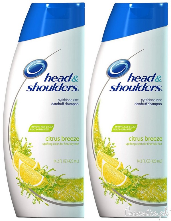 Top 5 Shampoos For Oily Hair - Head & Shoulders Citrus Breeze Shampoo