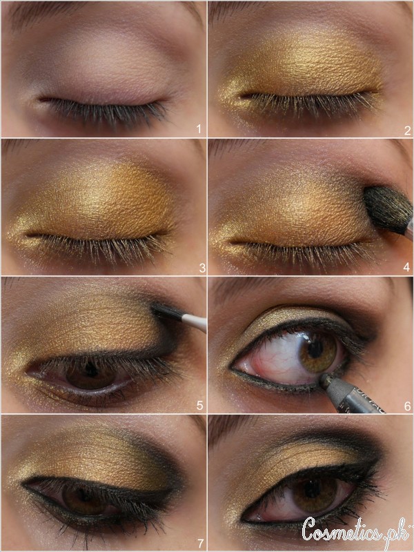 How To Apply Bridal Eye Makeup Correctly - Applying Eyeshadow