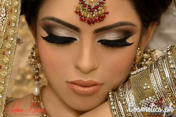 Latest Indian Bridal Eye Makeup 2015 - Smokey
