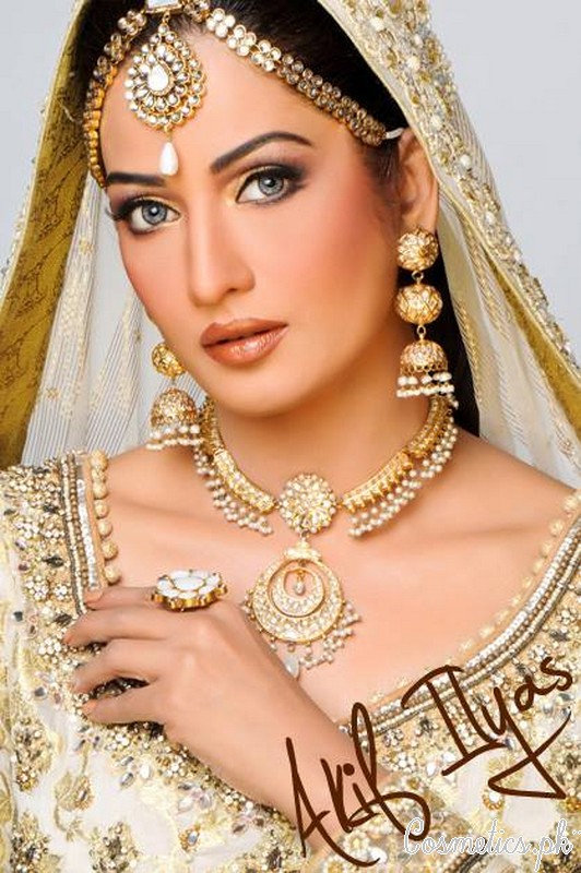 Latest Bridal Makeup By Akif Ilyas 2015