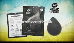 My Konjac Sponge Water Drop Bamboo Charcoal Facial Sponge