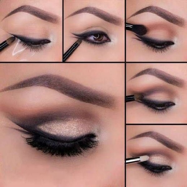 Top 10 Eyeliner Styles For Small And Big Eyes-Smudged Eyeliner Styles