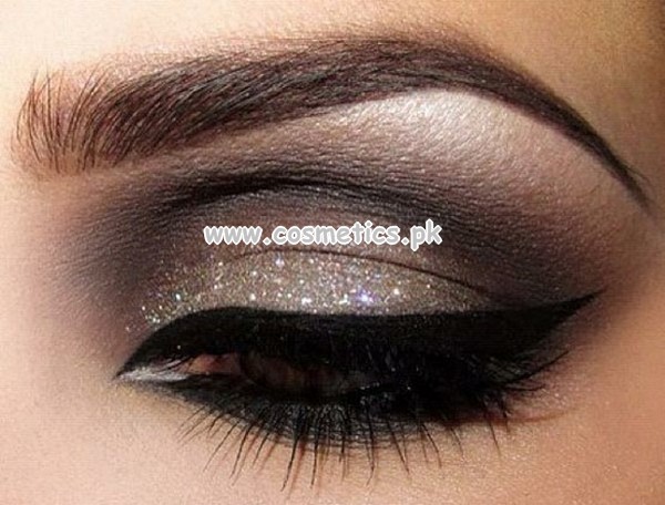 Latest Glitter Eye Look For New Year 2013 002