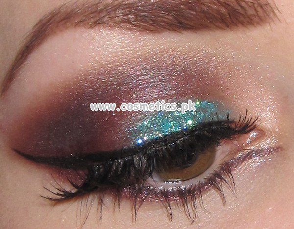 Latest Glitter Eye Look For New Year 2013 004