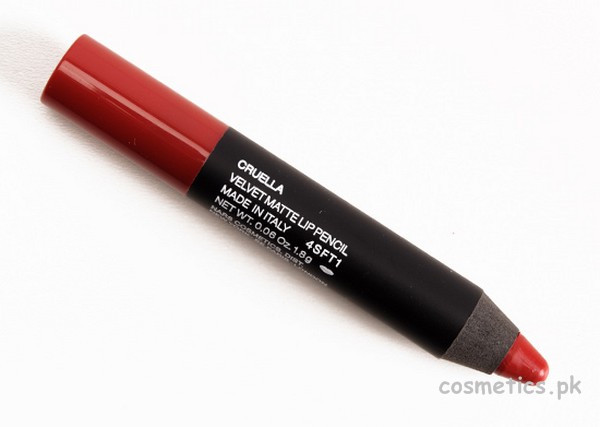NARS Cruella Velvet Matte Lip Pencil Review 11