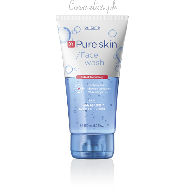 Top 10 Best Face Wash For Oily Skin - Oriflame Pure Skin Face Wash