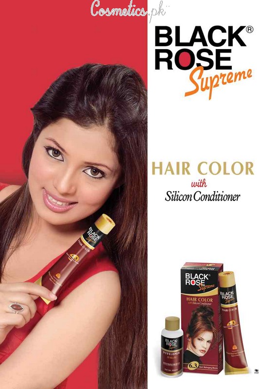 Top 10 Best Hair Color Brands In Pakistan - Black Rose