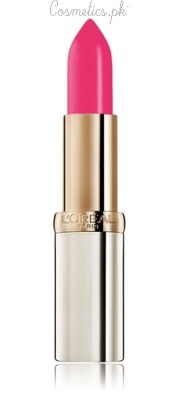 Top 10 L'Oreal Lipstick Shades 2014-15 - Color Riche Lipstick Crazy Fuchsia 370