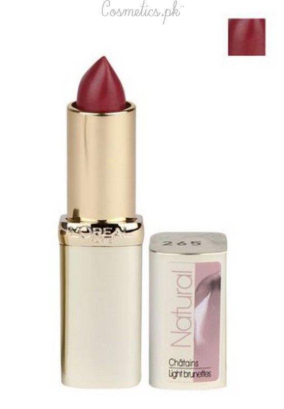 Top 10 L'Oreal Lipstick Shades 2014-15 - Color Riche Pearl Rose 265