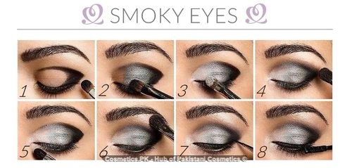Intense Black Smokey Makeup Video Tutorial
