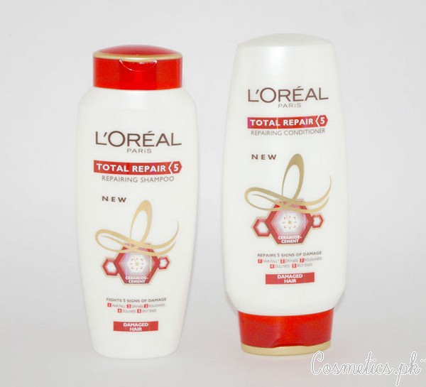 Top 5 Anti Hair Fall Shampoos In Pakistan - L'Oreal Total Repair Five Shampoo