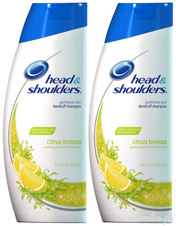 Top 5 Shampoos For Oily Hair Head Shoulders Citrus Breeze Shampoo 