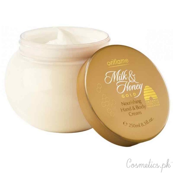 5 Oriflame Products You Should Try For Spring - Milk and Honey Gold Nourishing Hand and Body Cream