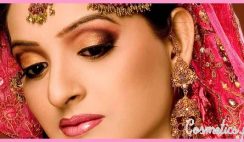 How To Apply Bridal Eye Makeup Correctly - Golden and Smokey
