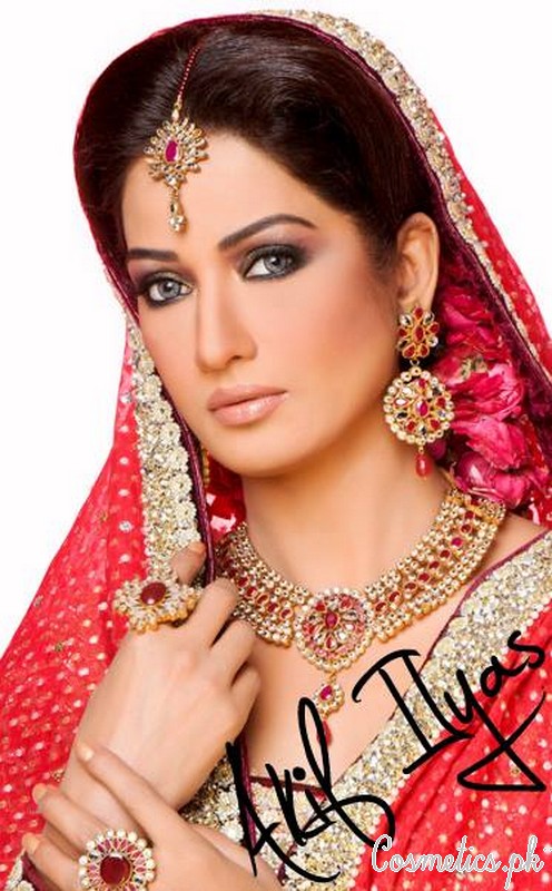 Latest Bridal Makeup By Akif Ilyas 2015