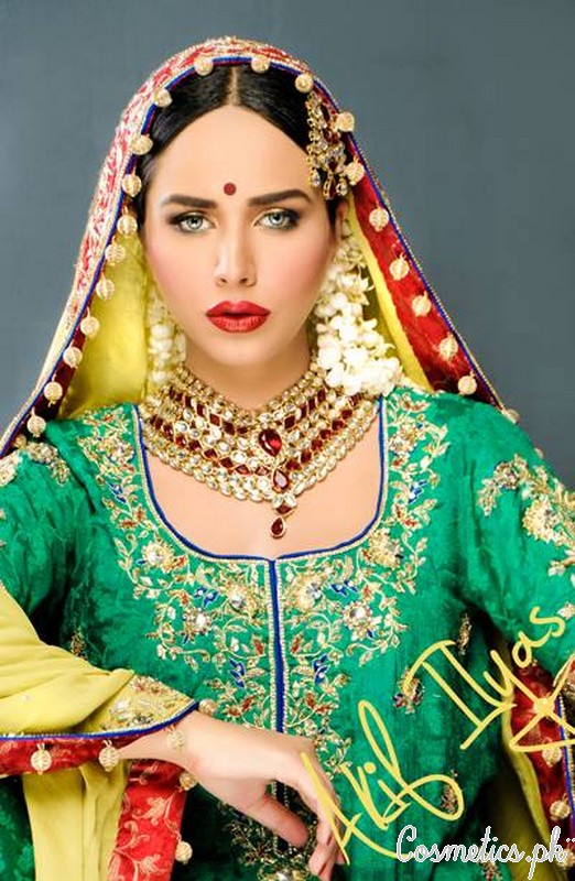 Latest Bridal Makeup By Akif Ilyas 2015