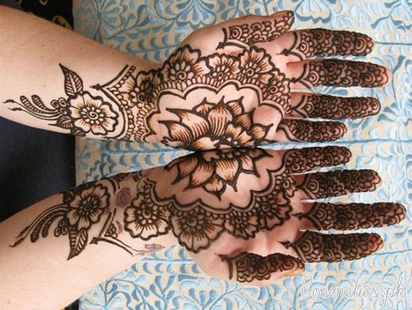 10 Beautiful Floral Mehndi Designs For Eid 2015