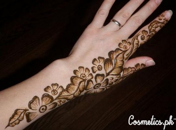 10 Beautiful Floral Mehndi Designs For Eid 2015