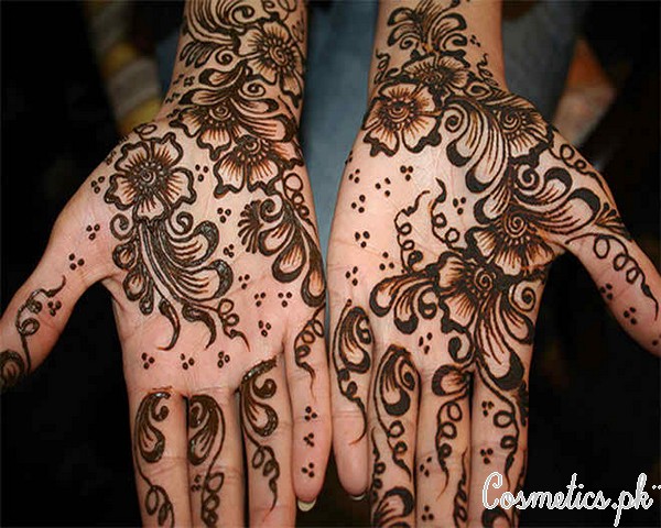 10 Beautiful Floral Mehndi Designs For Eid 2015