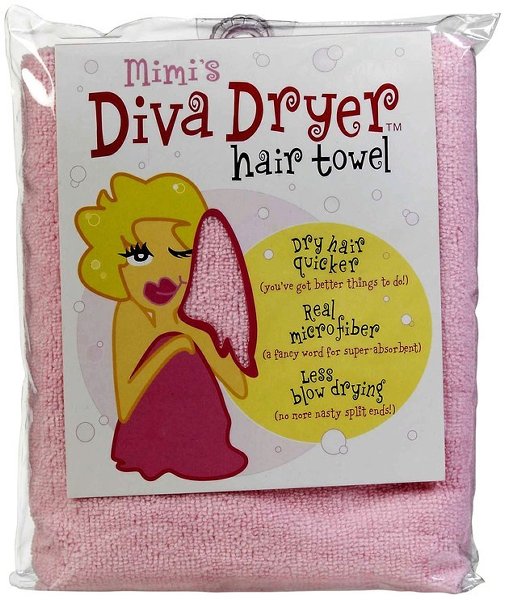 Top 10 Best Products For Curly Hair-Mimi’s Diva Dryer Hair Towel