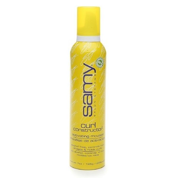 Top 10 Best Products For Curly Hair-Samy Curl Constructor Activating Mousse