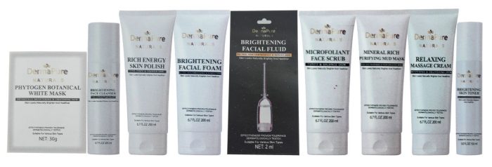 DermaPure Naturals Complete Brightening Facial Kit