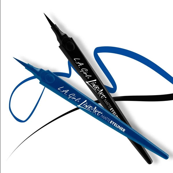 LA Girl Line Art Matte Eyeliner Pen Cobalt