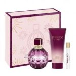 Jimmy Choo Fever Women Set, Eau De Parfum, 100ml + Eau De Parfum, 7.5ml + Body Lotion, 100ml
