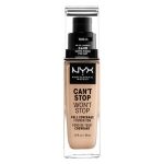 Nyx Professional Makeup Can'T Stop Won'T Stop Foundation, 24H Full Coverage Matte Finish - 06 Vainilla
