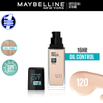 Maybelline NY New Fit Me Matte + Poreless Liquid Foundation SPF 22 - 120 Classic Ivory 30ml - For Normal to Oily Skin